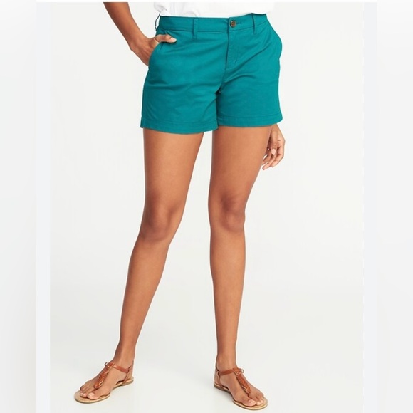 Columbia Pants - Columbia women’s‎ size 8 Chino shorts teal blue color
